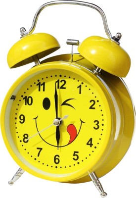 Lilone Analog Yellow Clock