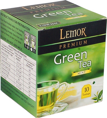 

Lemor Premium Mint Green Tea(16 g, Box)