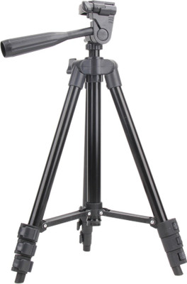 

LIFEMUSIC Best Quality Professional 3120 Universal Portable Lightweight Camera Tripod & Ball Head + Carrying Bag For Canon Nikon Sony DSLR Camera- Mobile Tripod With Mobile Clip Holder Bracket | Fully Flexible Mount Cum Tripod | Stand with Three-dimension