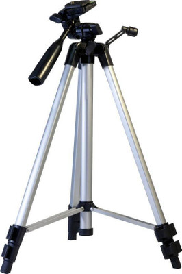 

MobFest 3110 Tripod For DSLR Camera And Mobile , Fully Flexible Mount Cum Tripod(Silver, Supports Up to 1500 g)