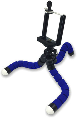 

LIFEMUSIC Premium Phone & Camera Flexible Tripod, Compatible with iOS/Android Devices - Mini Tripod Stand Holder for Cameras GoPro / Mobile Cell Phones, Video Camera Tripod(Black, Supports Up to 1000 g)
