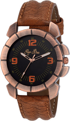 

Pappi Boss - Designer - Leather Strap Watch - For Men
