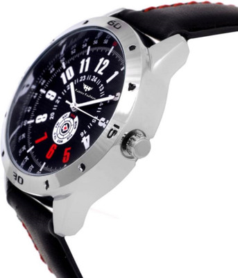 

Fadiso fashion FF-011930-Black GentsGents Unique Denim Chronograph Pattern Watch - For Men