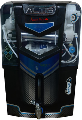 

Aqua Fresh ALTIS black ro+uv+uf+tds+mineral 12 L 12 L RO + UV + MP + MTDS Water Purifier(Black)