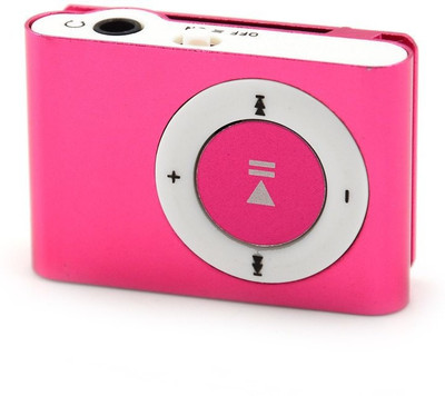 

Anweshas Mini Fashoin Clip Metal Body Memory Card Slot USB MP3 Music Media Player Support 8GB Micro SD TF Mini Fashoin Clip Metal Body Memory Card Slot USB MP3 Music Media Player Support 8GB Micro SD TF 8 GB MP3 Player(Pink, 0 Display)