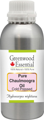 

Greenwood Essential Pure Chaulmoogra Oil (Hydnocarpus wightiana) 100% Natural Therapeutic Grade Cold Pressed(1250 ml)