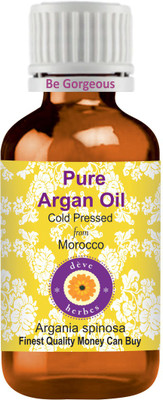 

Deve Herbes Pure Argan (Moroccan) Oil (Argania spinosa) 100% Natural Therapeutic Grade Cold Pressed(50 ml)