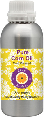 

Deve Herbes Pure Corn Oil (Zea mays) 100% Natural Therapeutic Grade Cold Pressed(300 ml)