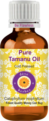 

Deve Herbes Pure Tamanu Oil (Calophyllum inophyllum) 100% Natural Therapeutic Grade Cold Pressed(30 ml)