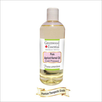 

Greenwood Essential Pure Apricot Kernel Oil (Prunus armeniaca) 100% Natural Therapeutic Grade Cold Pressed(200 ml)