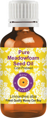 

Deve Herbes Pure Meadowfoam Seed Oil​ (Limnanthes alba) 100% Natural Therapeutic Grade Cold Pressed(100 ml)