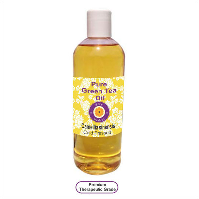 

Deve Herbes Pure Green Tea Oil (Camellia sinensis) 100% Natural Therapeutic Grade Cold Pressed(200 ml)