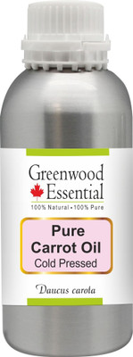 Greenwood Essential Pure Carrot Oil (Daucus carota) 100% Natural Therapeutic Grade Cold Pressed(300 ml)