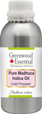 

Greenwood Essential Pure Madhuca Indica Oil (Madhuca indica) 100% Natural Therapeutic Grade Cold Pressed(630 ml)