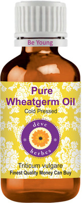 

Deve Herbes Pure Wheatgerm Oil (Triticum vulgare) 100% Natural Therapeutic Grade Cold Pressed(15 ml)