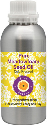 

Deve Herbes Pure Meadowfoam Seed Oil​ (Limnanthes alba) 100% Natural Therapeutic Grade Cold Pressed(1250 ml)