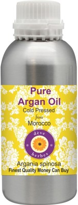 

Deve Herbes Pure Argan (Moroccan) Oil (Argania spinosa) 100% Natural Therapeutic Grade Cold Pressed(300 ml)