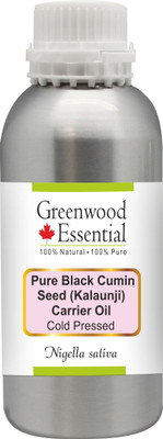 

Greenwood Essential Pure Black Cumin Seed (Kalaunji) Carrier Oil (Nigella sativa) 100% Natural Therapeutic Grade Cold Pressed(630 ml)