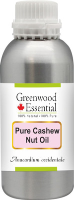 

Greenwood Essential Pure Cashew Nut Oil (Anacardium occidentale) 100% Natural Therapeutic Grade(630 ml)