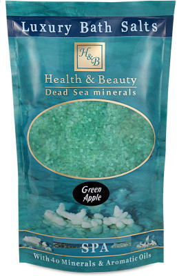 

Health & Beauty LUXURY BATH SALTS-Green Apple(500 g)