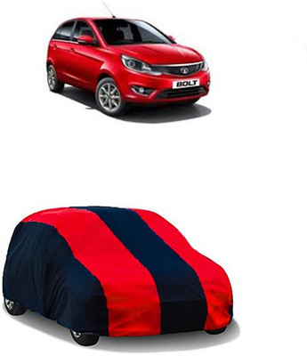 QualityBeast Car Cover For Tata Bolt (Without Mirror Pockets)(Red, Black)