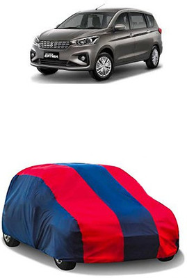 QualityBeast Car Cover For Maruti Suzuki Ertiga (Without Mirror Pockets)(Red, Blue)