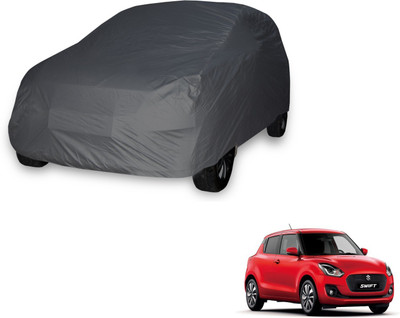 Auto Hub Car Cover For Maruti Suzuki Swift (Without Mirror Pockets)(Grey, For 2018 Models)