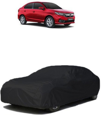 QualityBeast Car Cover For Honda Amaze (Without Mirror Pockets)(Black)