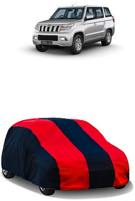QualityBeast Car Cover For Mahindra TUV300 (Without Mirror Pockets)(Red, Black)