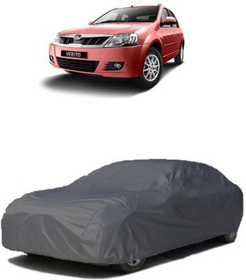 QualityBeast Car Cover For Mahindra Verito (Without Mirror Pockets)(Grey)