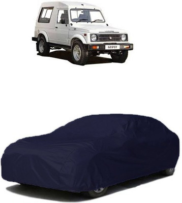 QualityBeast Car Cover For Maruti Suzuki Gypsy King (Without Mirror Pockets)(Blue)