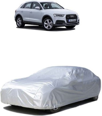 QualityBeast Car Cover For Audi Q3 (Without Mirror Pockets)(Silver)