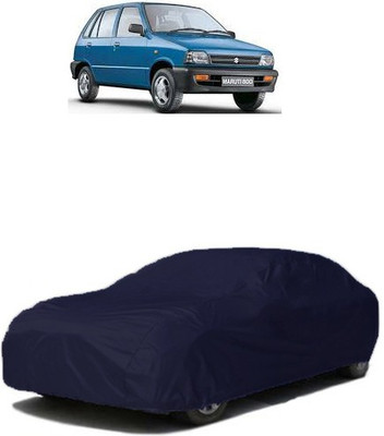QualityBeast Car Cover For Maruti Suzuki 800 (Without Mirror Pockets)(Blue)