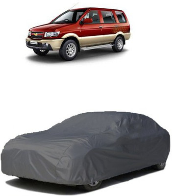 QualityBeast Car Cover For Chevrolet Tavera (Without Mirror Pockets)(Grey)