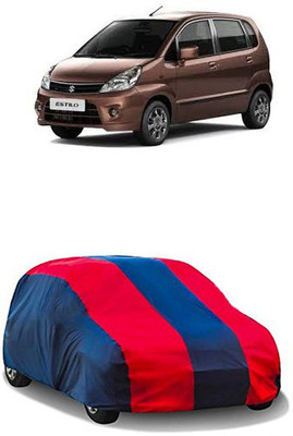 QualityBeast Car Cover For Maruti Suzuki Zen Estilo (Without Mirror Pockets)(Red, Blue)