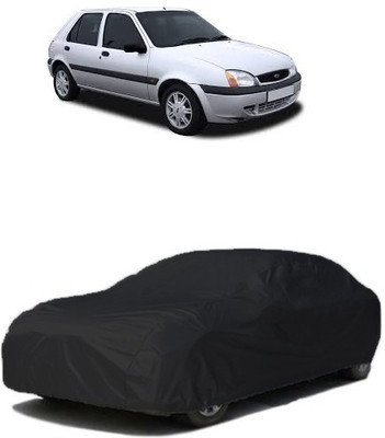 QualityBeast Car Cover For Ford Fiesta Old (Without Mirror Pockets)(Black)