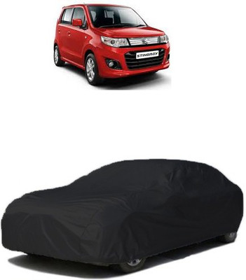 QualityBeast Car Cover For Maruti Suzuki WagonR Stingray (Without Mirror Pockets)(Black)