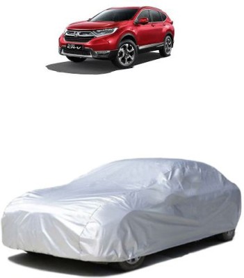 QualityBeast Car Cover For Honda CR-V (Without Mirror Pockets)(Silver)