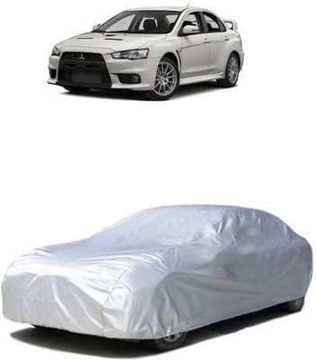 QualityBeast Car Cover For Mitsubishi Lancer (Without Mirror Pockets)(Silver)