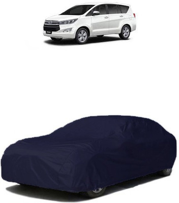 QualityBeast Car Cover For Toyota Innova Crysta (Without Mirror Pockets)(Blue)