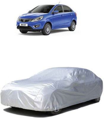 QualityBeast Car Cover For Tata Zest (Without Mirror Pockets)(Silver)