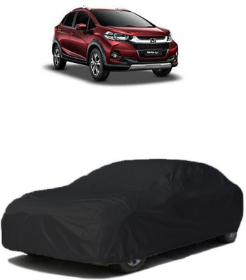QualityBeast Car Cover For Honda WR-V (Without Mirror Pockets)(Black)