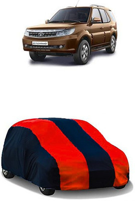 QualityBeast Car Cover For Tata Safari Storme (Without Mirror Pockets)(Maroon, Black)