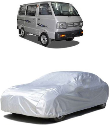 QualityBeast Car Cover For Maruti Suzuki Omni (Without Mirror Pockets)(Silver)