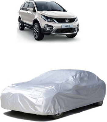 QualityBeast Car Cover For Tata Hexa (Without Mirror Pockets)(Silver)