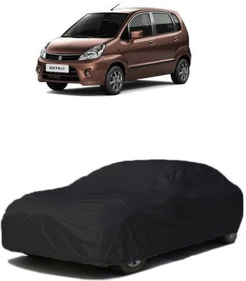 QualityBeast Car Cover For Maruti Suzuki Zen Estilo (Without Mirror Pockets)(Black)