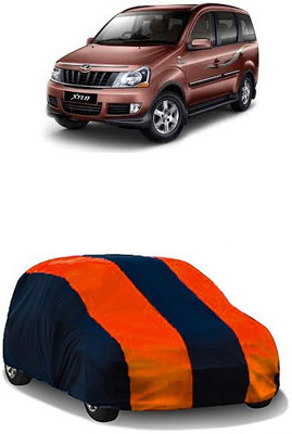 QualityBeast Car Cover For Mahindra Xylo (Without Mirror Pockets)(Maroon, Blue)