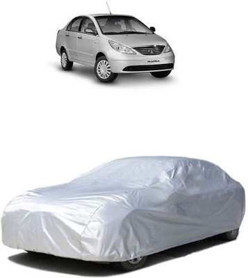 QualityBeast Car Cover For Tata Manza (Without Mirror Pockets)(Silver)