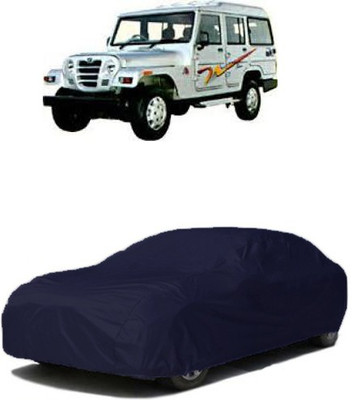 QualityBeast Car Cover For Mahindra Marshal (Without Mirror Pockets)(Blue)