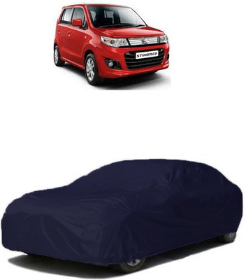 QualityBeast Car Cover For Maruti Suzuki WagonR Stingray (Without Mirror Pockets)(Blue)